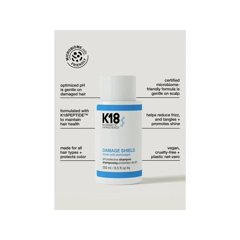 K18 Damage Shield pH Protective Shampoo Jumbo 473ml