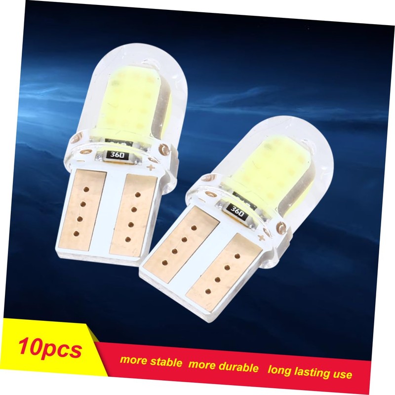 FUNOMOCYA Lamp Led Indicator Light T10 5w White Crystal Cob