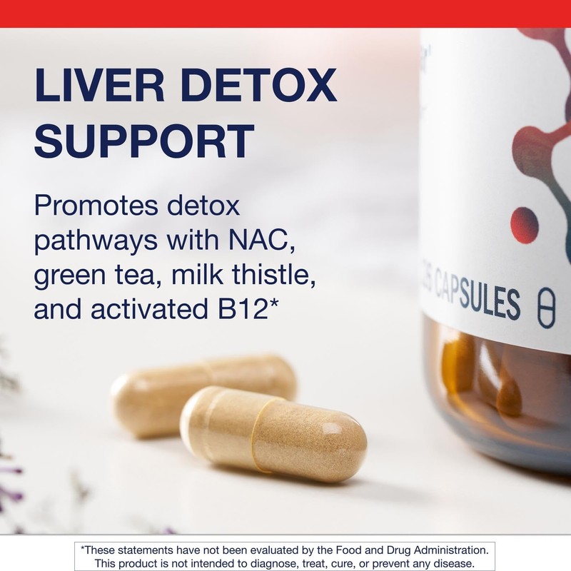 Metagenics AdvaClear - Daily Detox Support with B Vitamins, Zinc
