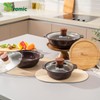 Ecoramic IH Clay Pot 4-piece Set