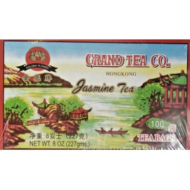 Grand Tea CO Jasmine tea 100 tea bags. Free Priority Shipping