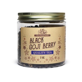 USTCM Quality Tea Whole Fragrant Black Goji Berry 黑枸杞 100% Natural (2oz)