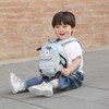 GAGAKU Kinderrucksack mit Brustgurt Mini Cartoon Kinder Rucksack für Jungen
