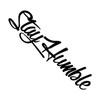 Stay Humble Windshield Sticker, Car Door Stay Humble Decal, Waterproof
