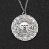 PIDAK Pirate medallion with skull - Caribbean - colour silver
