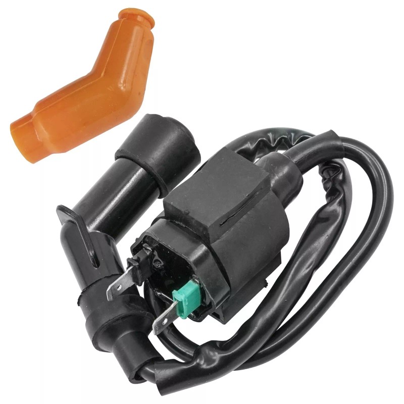 Caltric Ignition Coil & Spark Plug Cap Boot for Honda