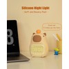 Aokpsrt Capybara Alarm Clock with Night Light for Kids, Cute