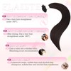 Elailite Bonding Extensions Real Hair Dark Brown 25 Strands 25