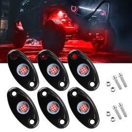 6 Luces LED de Alta Potencia, luz LED de neón, a Prueba de Golpes, Impermeable, para Coche, camión, ATV, UTV, SUV, Je-EP, Todoterreno, Barco, bajo el 