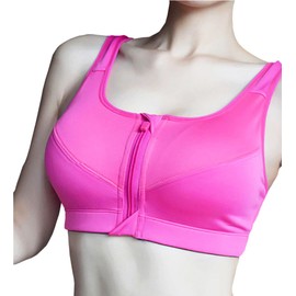 Owl Feather Sports Bra, Fitness Bra, Yoga Wear, Wireless, Padded, Quick Drying, Keeps Breasts Beautiful, Pink