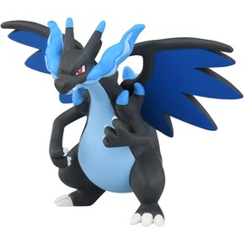 Pokemon Takara Tomy MS-51 Mega Charizard X Figure, Toy for Ages 4 and Up, Toy Safety Standards Compliant, ST Mark Certified, Pokemon Takara Tomy
