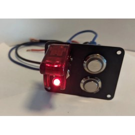 ScorchRacingLV In-Cab Winch Control Panel with lighted switch & momentary lighted buttons