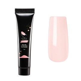 SEQ Poly Extension Gel SUMMER BLUSH Nail Enhancement Gel for Beginner & Professional Nail Art Salon, Nail Strengthening, Nude Builder gel, French Manicure, Trendy Nail Art Design GIFT BAG