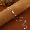 Silver Anklet Bracelets for Women,Dainty Layer Anklets for Women Trendy