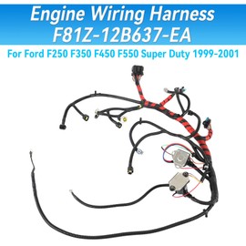 F81Z12B637EA Engine Wiring Harness Wiring Harness Replace F81Z-12B637-EA F81Z-12B637EA 1999 2000 2001 for Ford Excursion F250 F350 F450 F550