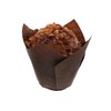 Royal Brown Tulip Style Baking Cups, Medium, Sleeve of 200