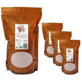 Organic Stone Ground Whole Wheat Einkorn Flour - 2lbs (Pack of 4)