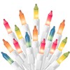 TW SHINE Pastel Easter String Lights, 20FT 100 Count Incandescent