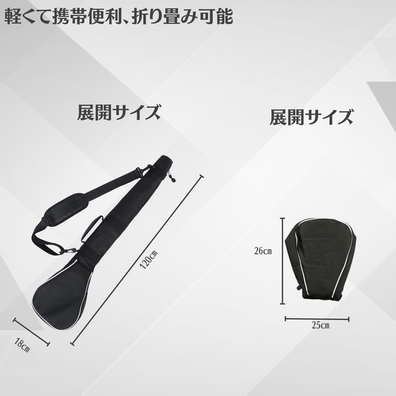 Golf Club Case, Lightweight, Back, Club Case, Caddy Bag, Ultra