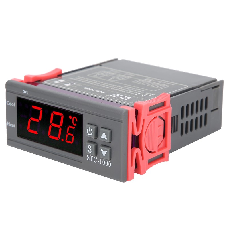 STC‑1000 Digital Temperature Controller Cooling and Heating Thermostat with Sensor