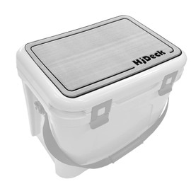 Hjdeck Cooler Pad for YETI Tundra 65 Cooler Seat Cushion Soft Self-Ahesive Cooler Pad Accessory - Light Grey