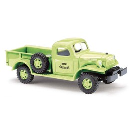 Busch 44036 Dodge Power Wagon Fire Department Brush 1 HO Scale Vehicle