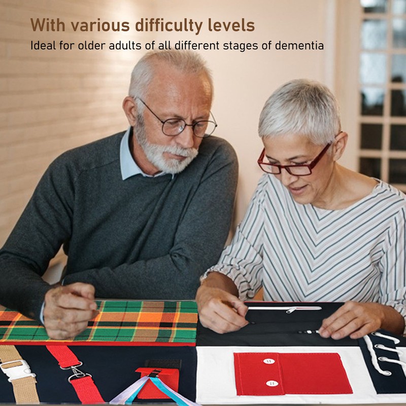 Dementia Decompression Blanket Reduce Anxiety Calming Comforting Activities Elderly Sensory