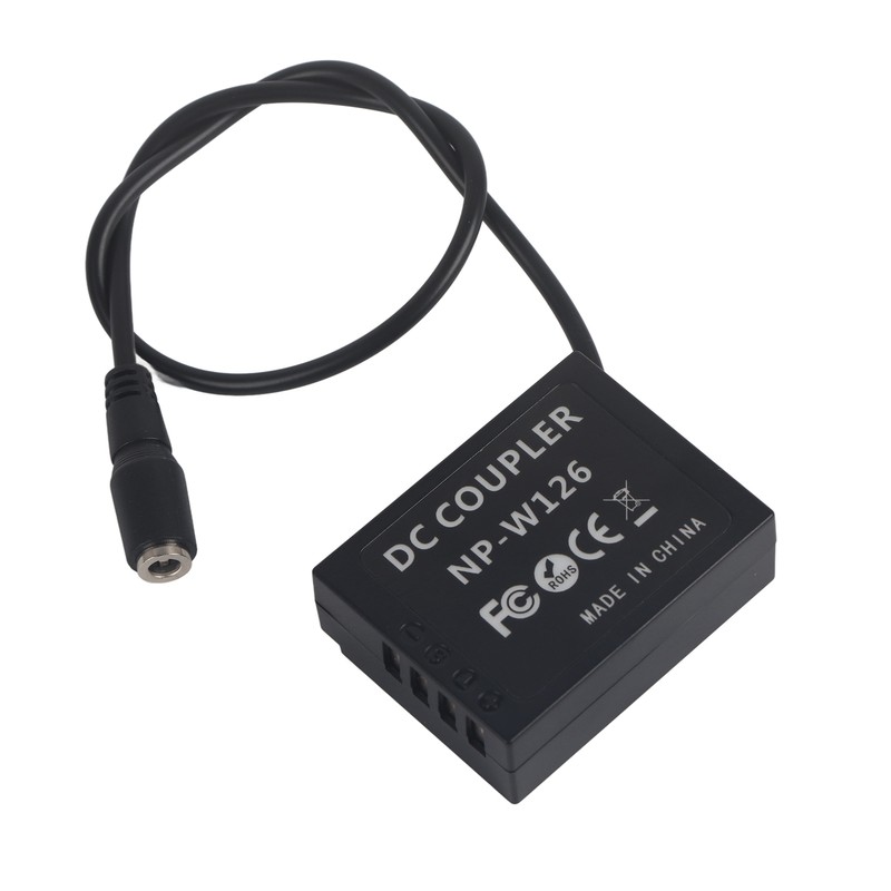 NP W126 Full Decoding Dummy Battery Adapter Kit Fit for