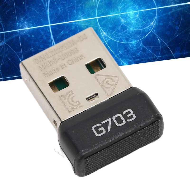 Garsent USB-Bluetooth-Adapter, -Bluetooth-Dongle-Empfänger für G703 Lightspeed Wireless Mouse, Keine Treiberinstallation