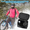 PATIKIL Bike Handlebar Bag, Bike Frame Bag Waterproof Bike Basket