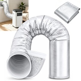 AC Hose Insulation Sleeve Cover, Portable Air Conditioner Hose Cover Wrap Dustproof AC Duct Vent Cover Sleeve for 5" & 5.9" Diameter Exhaust Hose (1)