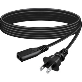 XFXMTJJ Replacement AC Power Cord Lead Cable Compatible with Jensen CD-475 Portable CD Player AM/FM Stereo Radio