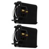Gxcdizx 2x H7 Headlight Bulb Socket Retainer Holder Adapters 5K0-941-109