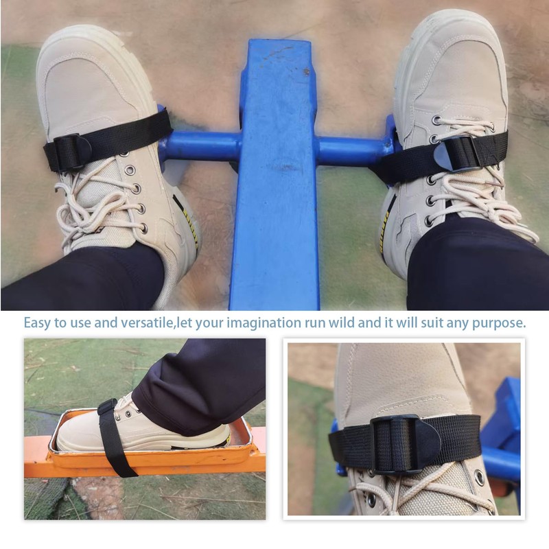 Rowing Machine Feet Straps for Concept 2 Rower Multifunctional Adjustable