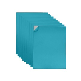 Adhesive Light Blue EVA Foam Sheets for Crafts, 9" x 12", 2mm Thickness – Sticky Back Foam Paper for DIY Arts and Crafts, School Projects, and More - 10 Pack