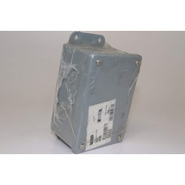 Hoffman A604SC J Box, NEMA 12, Screw Cover, Steel, 6.00" x 4.00" x 3.00", Gray