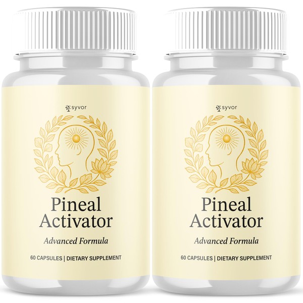 (2 Pack) Pineal Activator Capsules, Official Pineal Activator Brain Health
