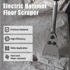Vearter 5''x12'' SDS Plus Shank Electric Hammer Floor Scraper Replaceable
