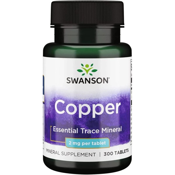 Branded Copper Mineral Supplement - 2 Mg (Copper Chelate) -