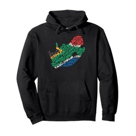 South Africa Flag Food Maps Africans Pullover Hoodie