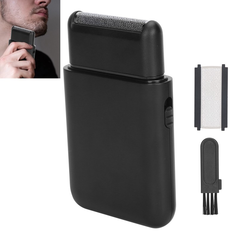 USB Charging Electric Razor Travel Portable Men Foil Shaver Beard