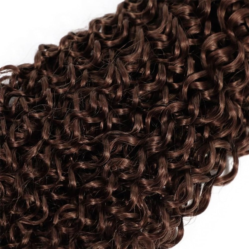 #4 Chocolate Brown Bundles Human Hair Color 4 Dark Brown