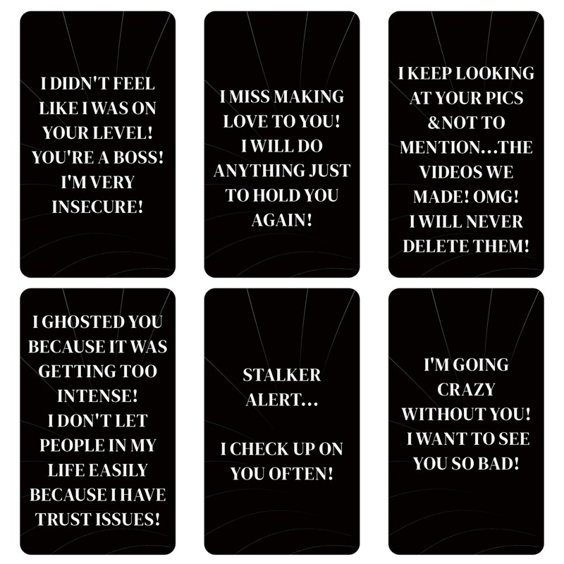 QCFQCF Love Oracle Cards,Naked Truth Oracle Deck,Soulmate Oracle Cards for