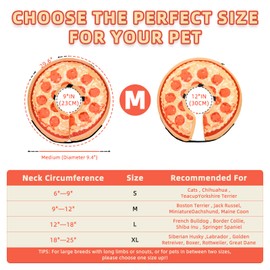 Leo IRis Inflatable Cone Collar for Large Medium Small Dogs Cats,Soft Adjustable Dog Donut Cone Alternative to Prevent from Biting Licking Scratching（No Pump）