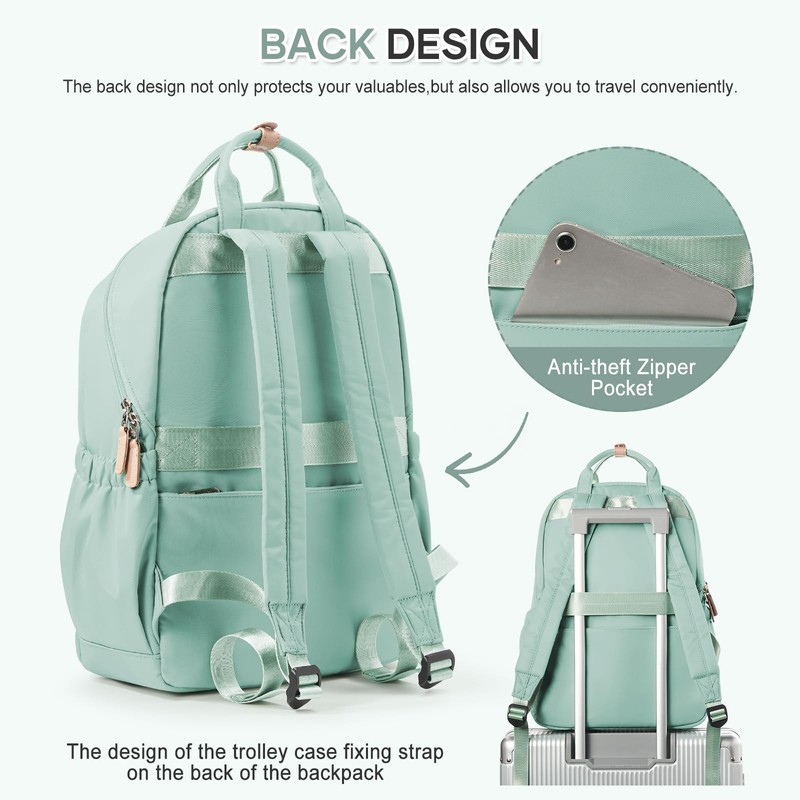 Lightweight Backpack for Women School Casual Daypack Laptop Backpack Waterproof