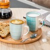 vancasso Bonita 12 Oz Coffee Mugs Set of 6, Ceramic