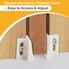 10 Pack Pocket Door Guide Bottom,Sliding Door Guide, 1.125 Inch,Jamb