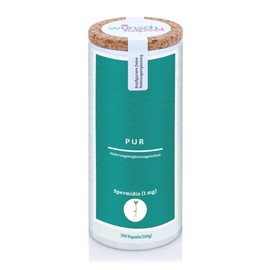 Pure idine, 1 mg daily, origin: from soy extract, 290 vegan capsules, handmade in the German desired capsule manufacturer