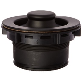 Mr. Scrappy CSFS-BK-93 Custom Color Sink Flange and Stopper Set, Black
