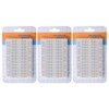 HiLetgo 3pcs 400 Ties Mini Solderless Breadboard Universal 400 Contacts